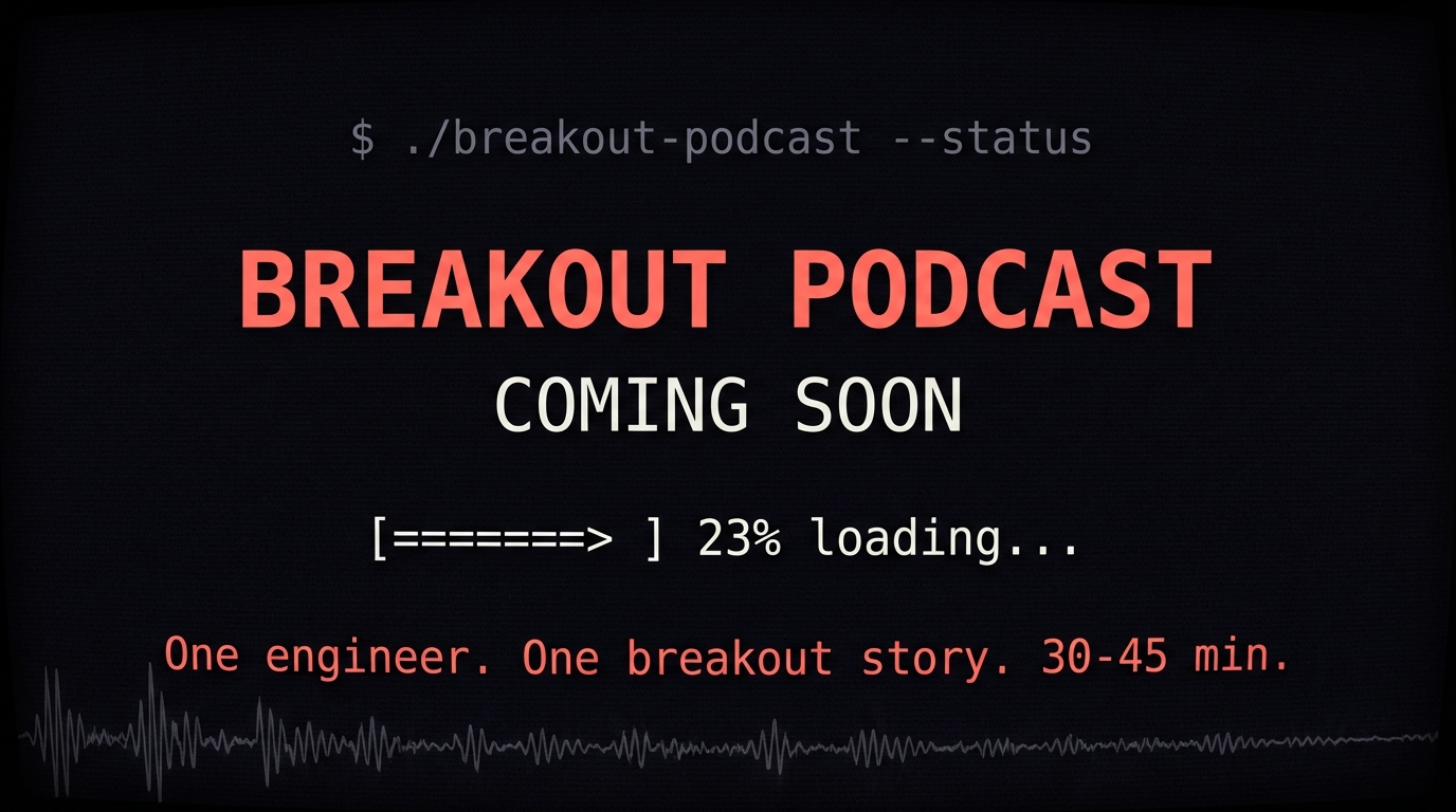 Breakout Podcast - Coming Soon